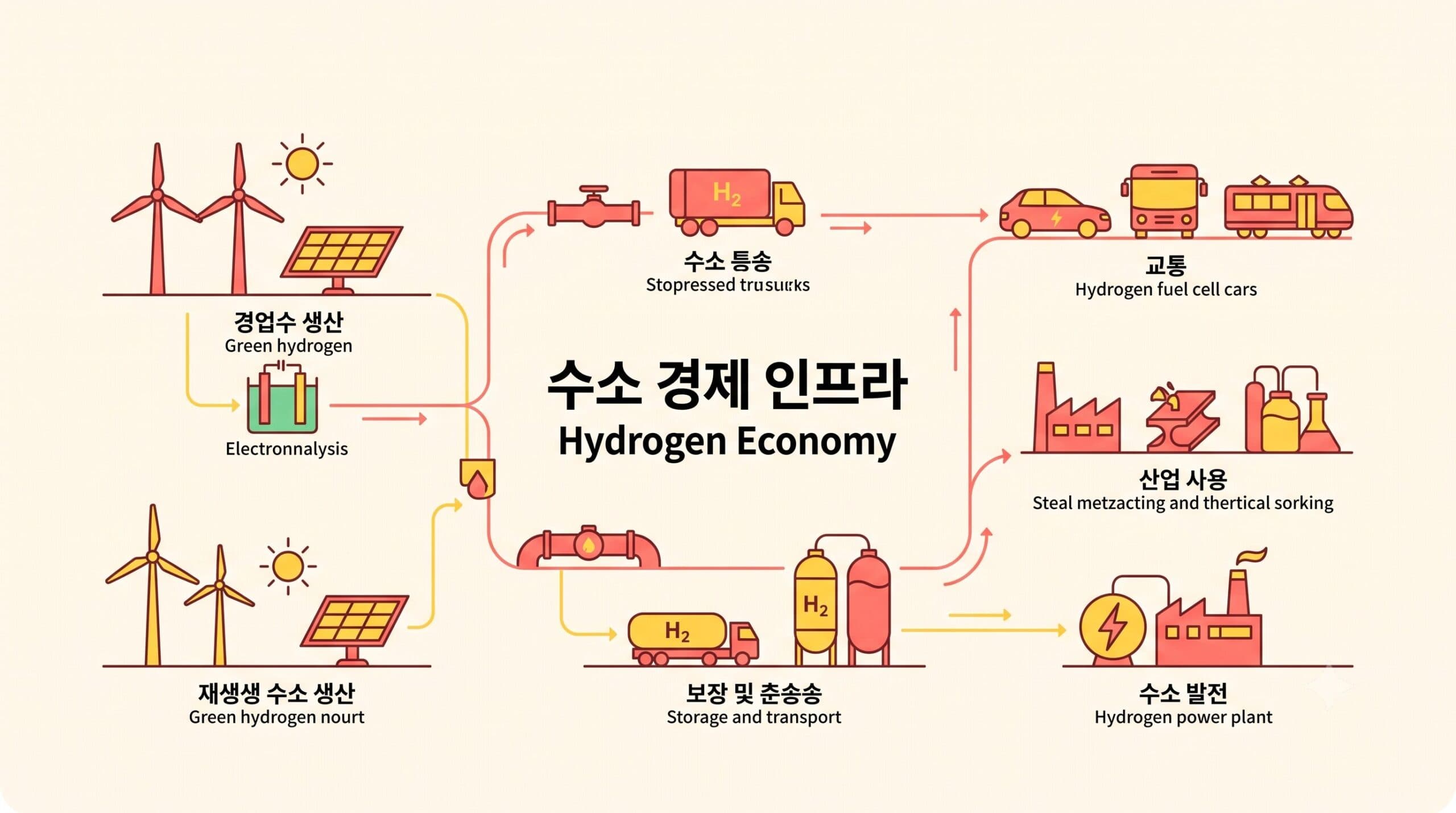 2026년 수소 경제 인프라 가이드: 저장과 운송 병목 현상