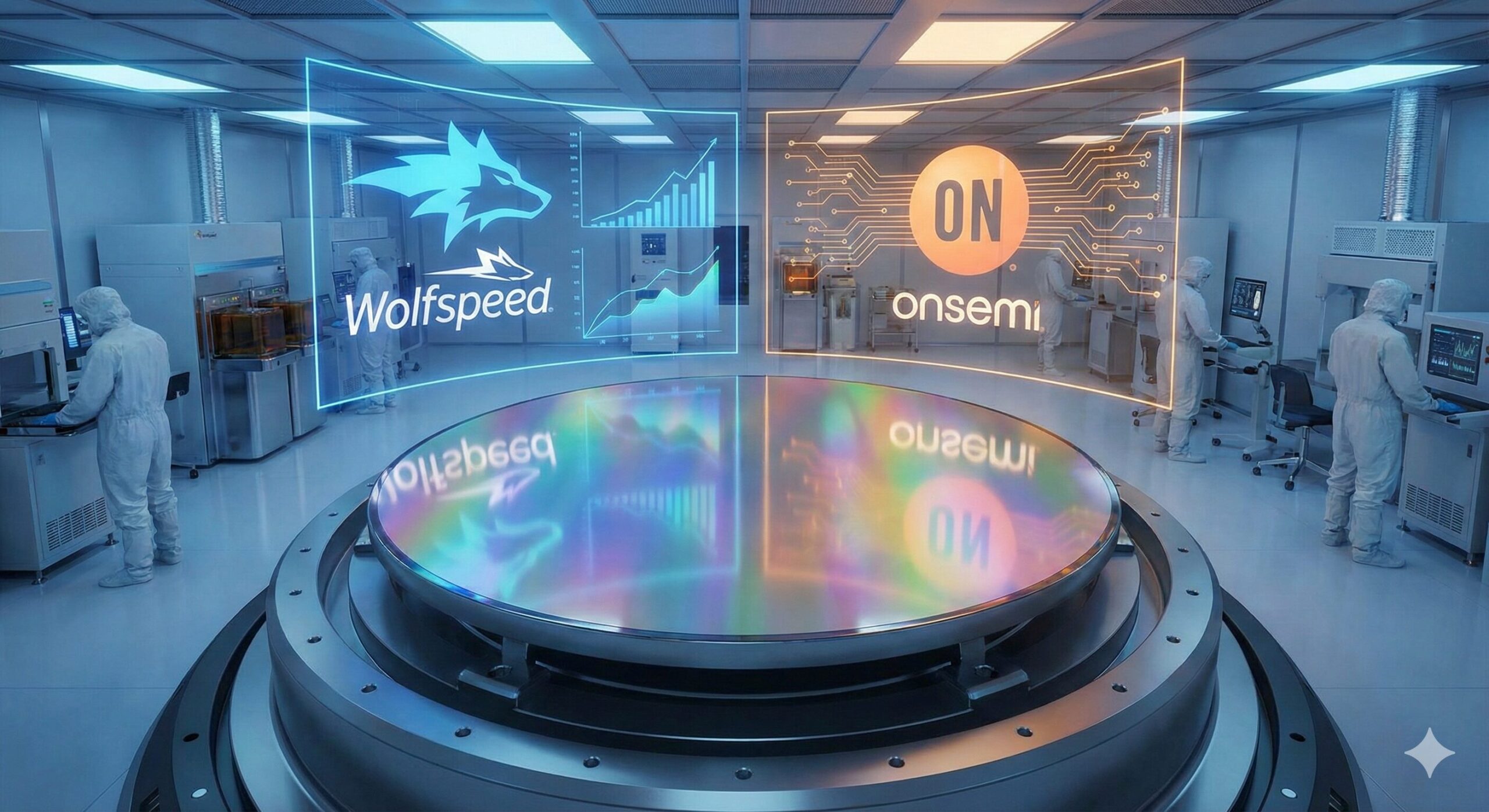 울프스피드(Wolfspeed)와 온세미(onsemi)의 GaN·SiC 전력 반도체 공급망 경쟁